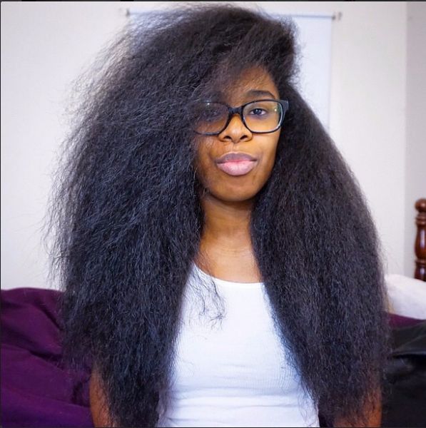 Voluminous Kinky Straight Mid-Back Voluminous Kinky Straight Mid-Back — Blowout Natural Hair