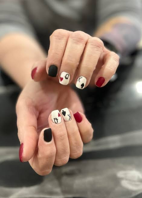 Matte And Glossy Visual Idea Matte And Glossy Visual Idea — Vegas Nails