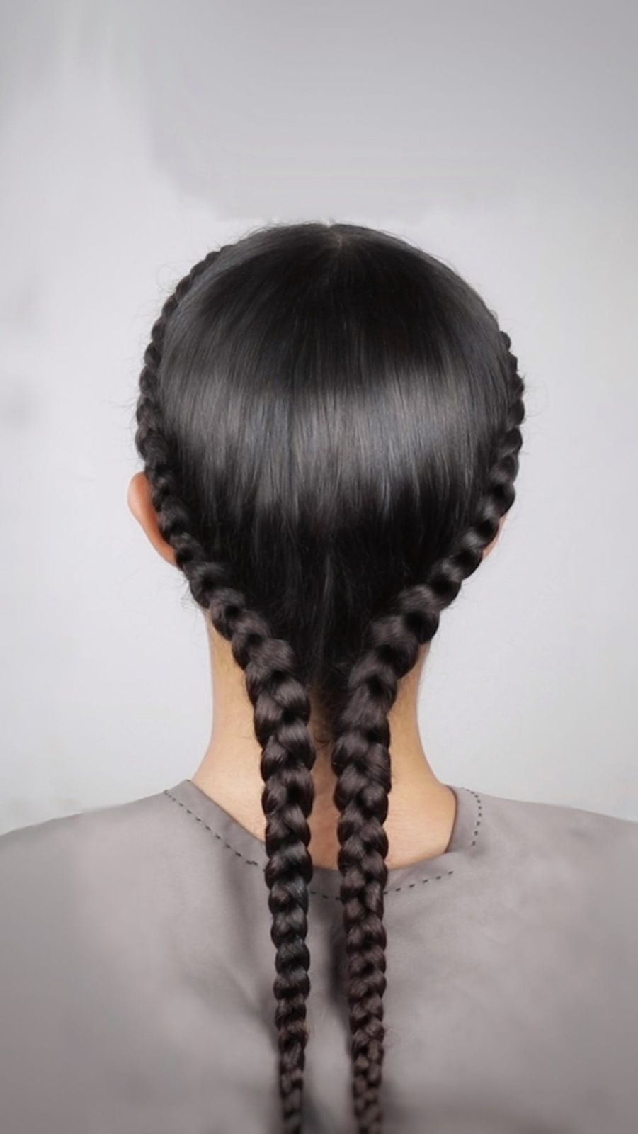 Sleek Black French Braids Sleek Black French Braids — Softball Hairstyles
