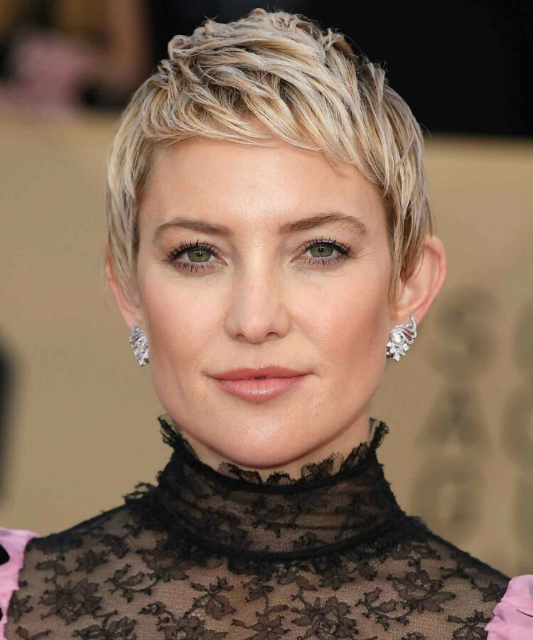Short Blonde Textured Pixie Short Blonde Textured Pixie — Hairstyles for Women Over 40