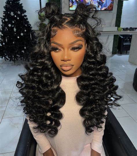 Double Space Buns with Curls Double Space Buns with Curls — Birthday Hairstyles