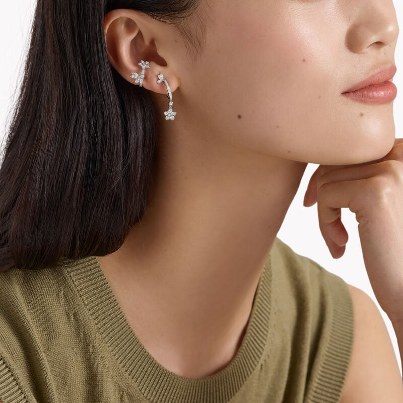 Diamond-Encrusted Butterfly Ear Climber for Sophistication Diamond-Encrusted Butterfly Ear Climber for Sophistication — Ear Cuffs