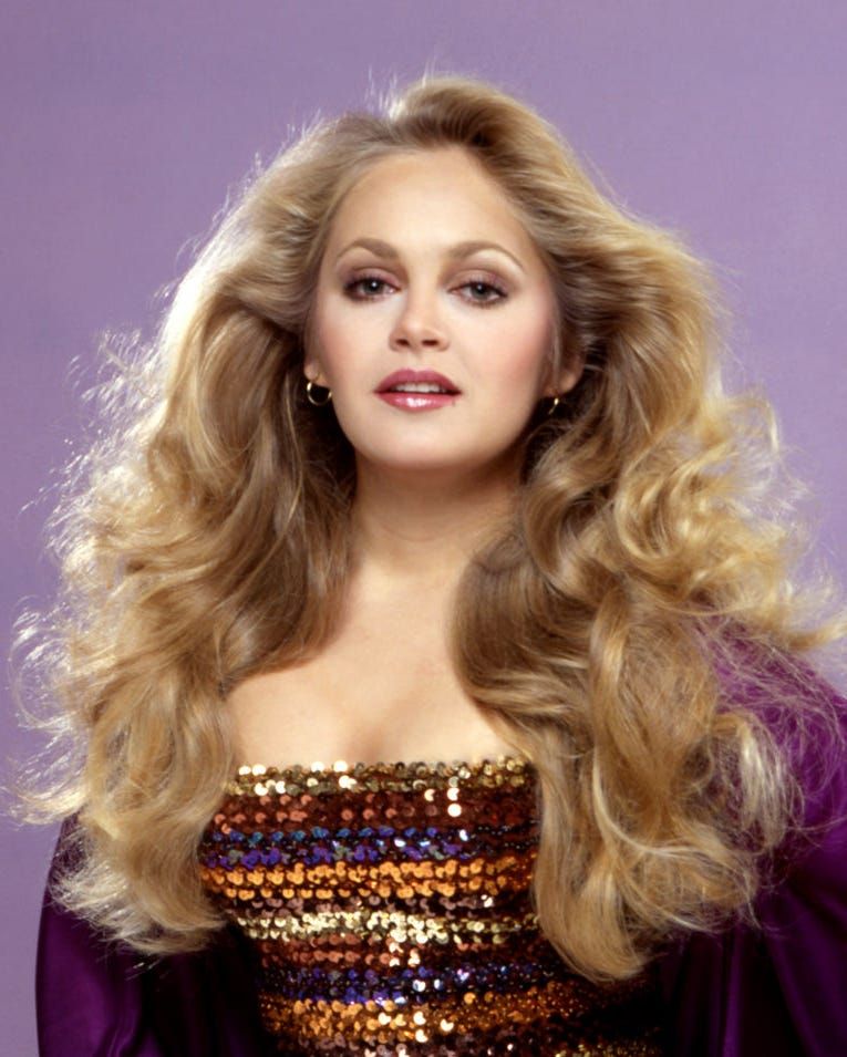Light Blonde Feathered Volume — 80s Hairstyles