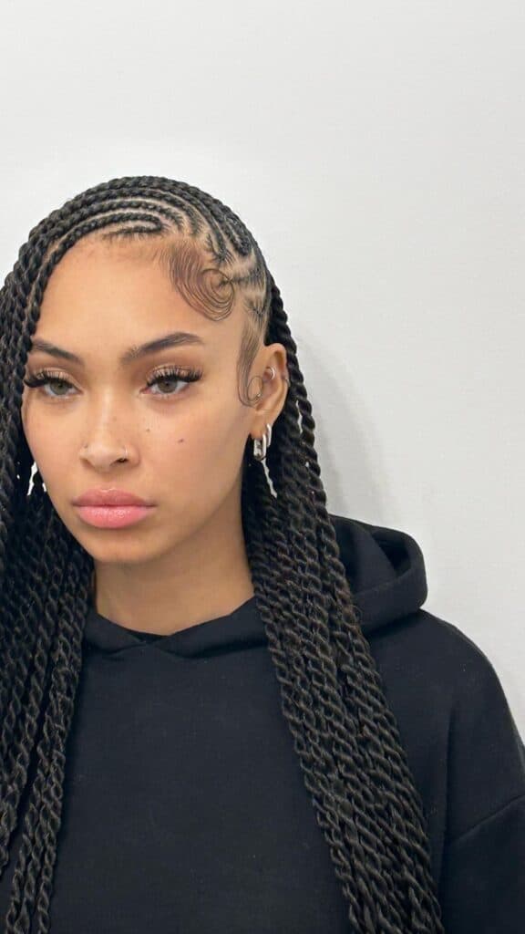 Thick Wavy Twisted Braids — Lemonade Braids