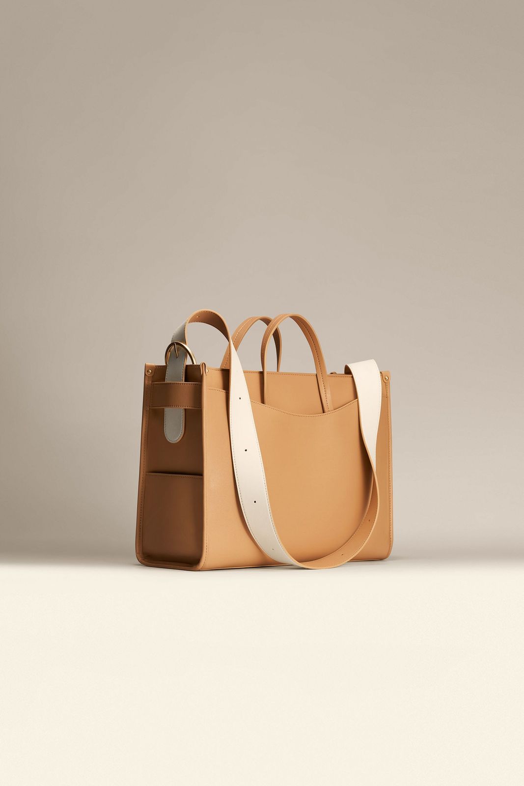 Structured Leather Tote for Business — Laptop Bags for Women