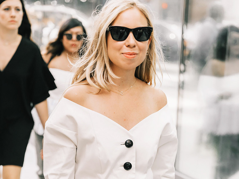Orange Tinted Sunglasses With Cream Coat Orange Tinted Sunglasses With Cream Coat — Sunglasses for Square Face