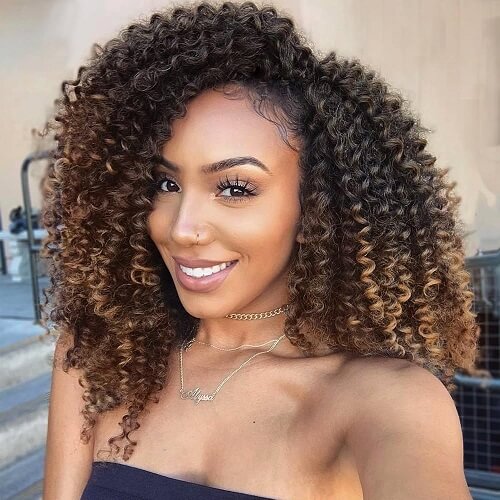 Shoulder-Length Balayage Curls Shoulder-Length Balayage Curls — Crochet Hairstyles