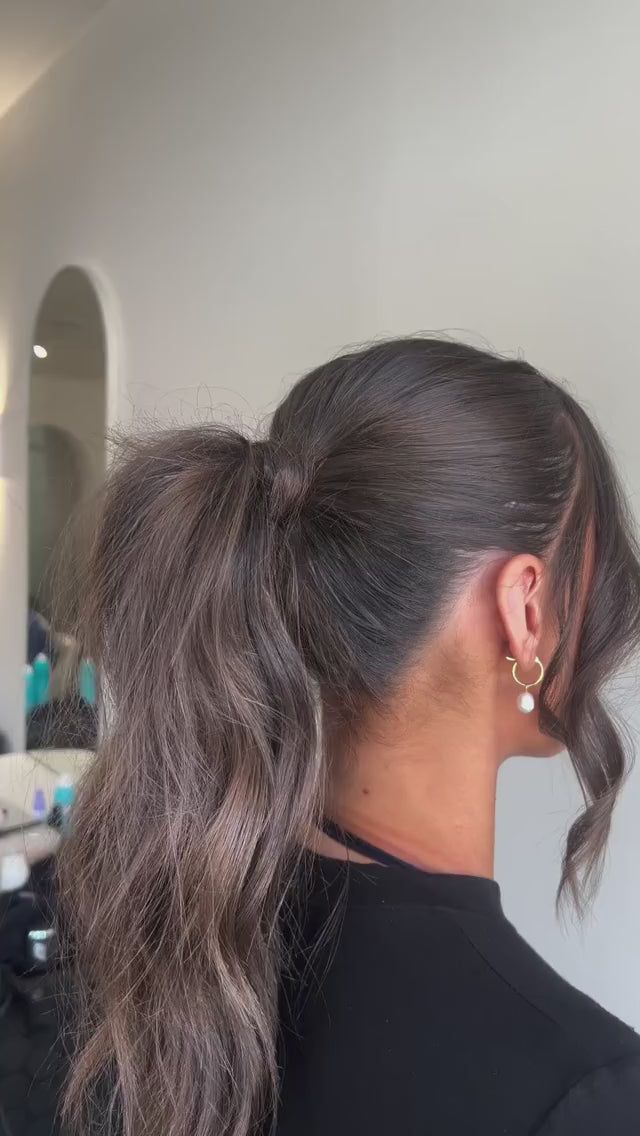 Voluminous High Ponytail Voluminous High Ponytail — Hairstyles for Servers