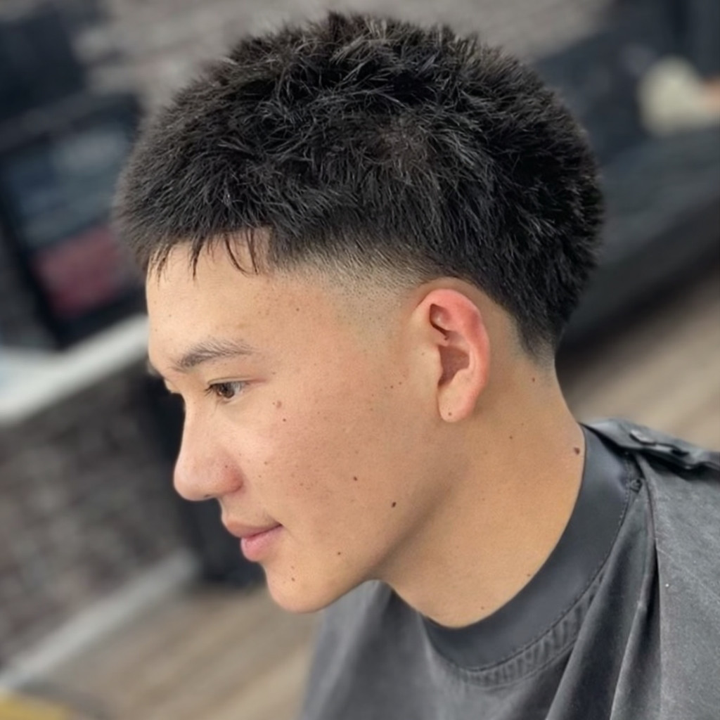 Black Visual Idea — Buzz Cut for Men