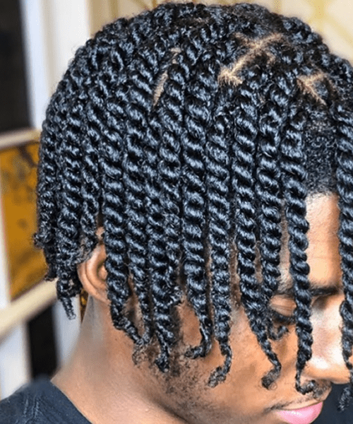 Uniform Twists With Wispy Bangs Uniform Twists With Wispy Bangs — Twists for Men