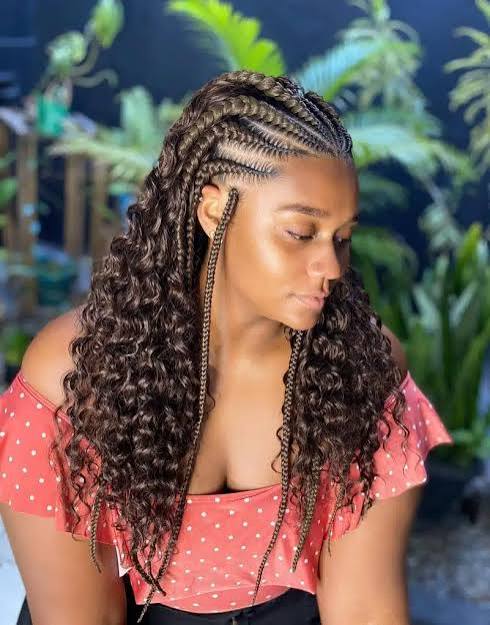 Mid-Back Visual Idea — Natural Braided Hairstyles