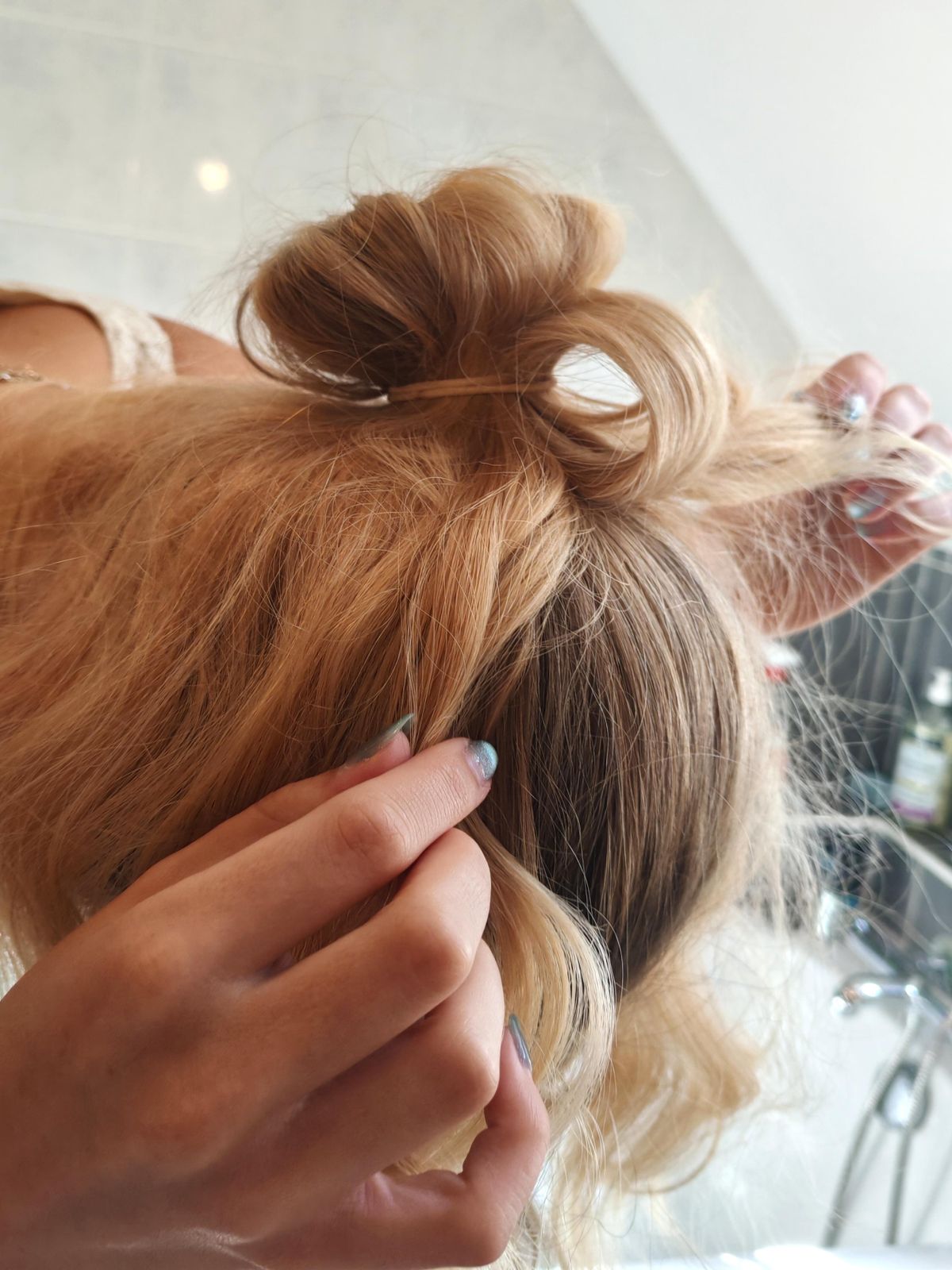 Blonde Visual Idea Blonde Visual Idea — Second Day Hairstyles