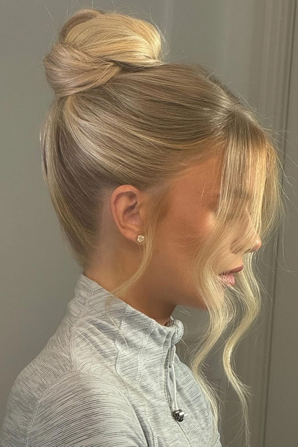 Layers Visual Idea — High Bun