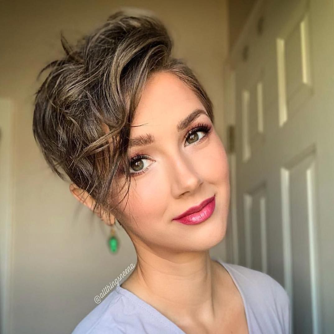 Ash Blonde Pixie With Dark Roots Ash Blonde Pixie With Dark Roots — Hair Color for Hazel Eyes