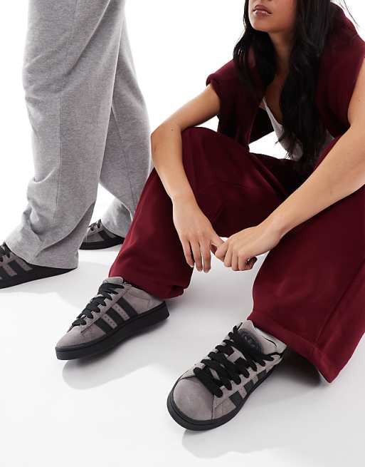 Monochromatic Cool: Grey Suede Adidas Campus 00s Monochromatic Cool: Grey Suede Adidas Campus 00s — Adidas Campus Outfits