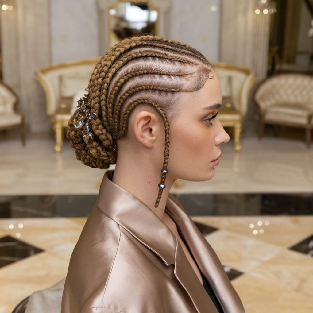 14 Stunning Knotless Braids with Beads Ideas for Black Women