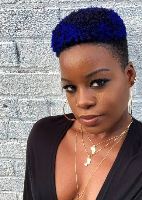 Textured Royal Blue Cut Textured Royal Blue Cut — Royal Blue Hair