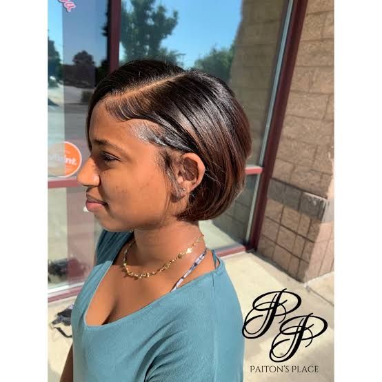 Silk Press & short bob cut with layers on this beauty 💁🏽‍♀️ #paitontimia #kjstracy #celebrityhairstylist #bayareahairstylist #friscohairstylist #oaklandhairstylist #berkeleyhairstylist #haywardhairstylist #livermorehairstylist #tracyhairstylist ...