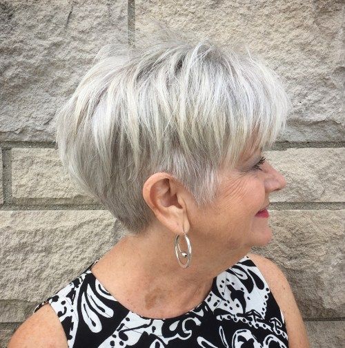 Ash Blonde Visual Idea Ash Blonde Visual Idea — Pixie Cut for Women Over 60