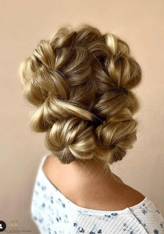 Intricate Ash Blonde Braided Updo — Heatless Hairstyles