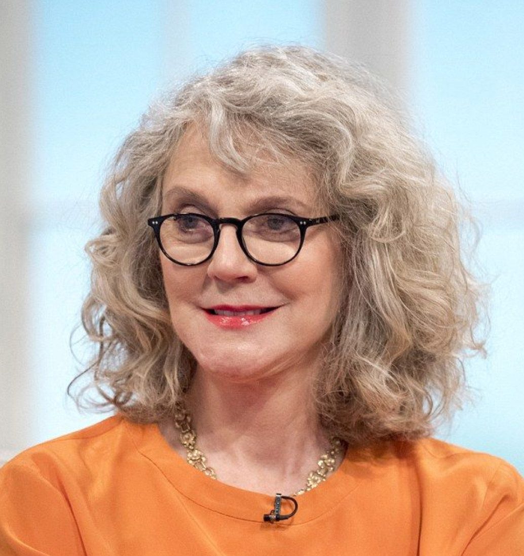 Shaggy Lob With Loose Curls — Haircuts for Women Over 70 with Glasses
