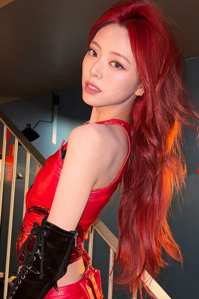 Bright Fiery Red Visual Idea — Red Hair Colors