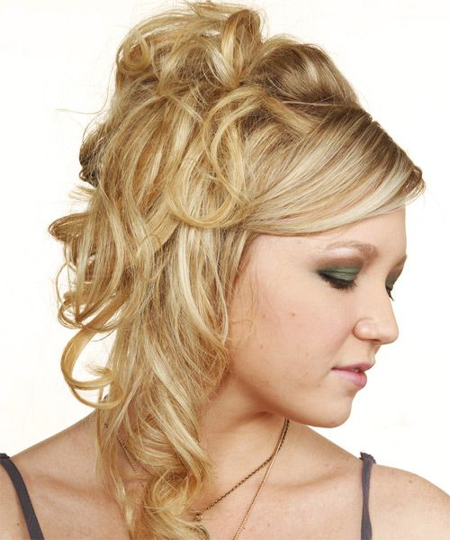 Shoulder Visual Idea — Half Up Half Down Medium Hair