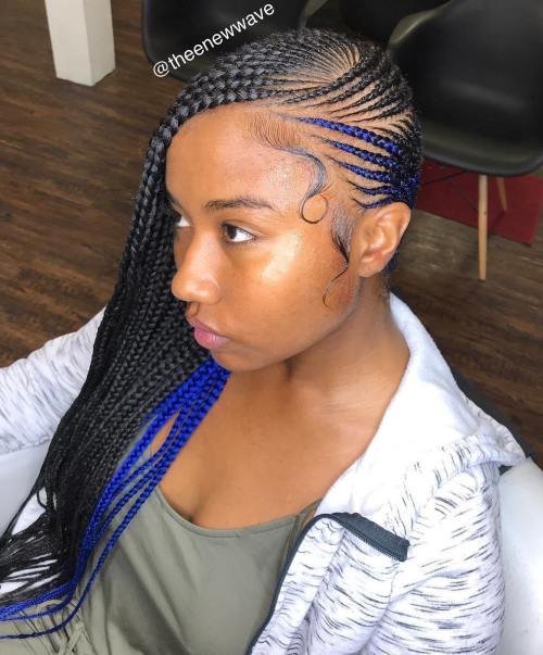 Cornrows to Shoulder-Length Box Braids — Lemonade Braids