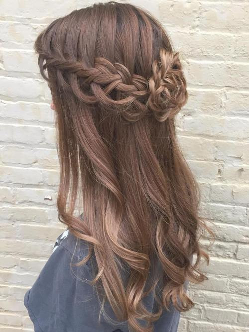 Delicate Braid Crown for Fine Hair Delicate Braid Crown for Fine Hair — Half Up Half Down Thin Hair