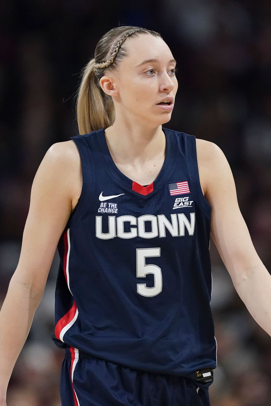 Braided Ponytail With Side Part — Basketball Hairstyles