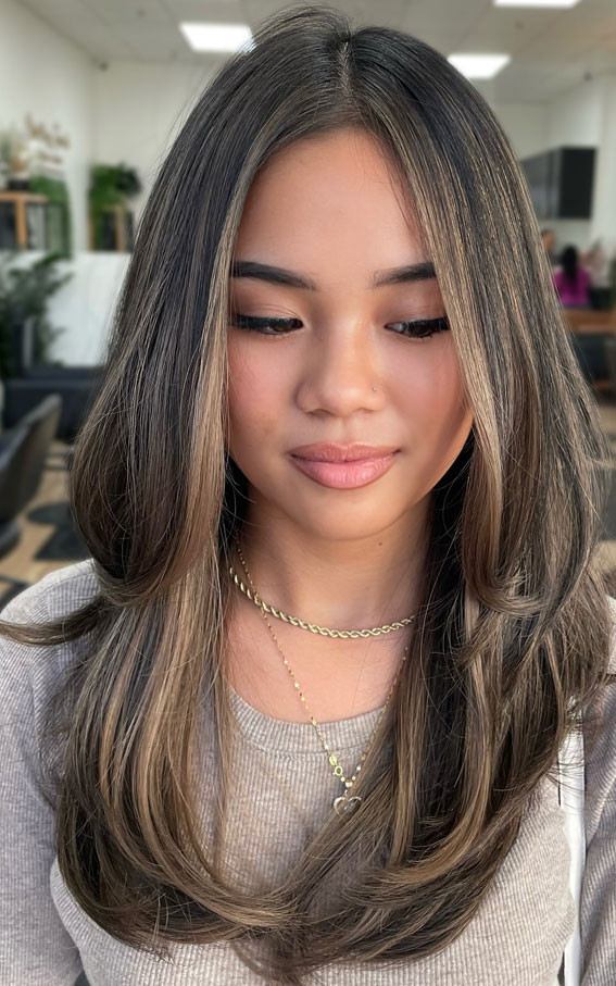 Ash Brown With Ash Blonde Highlights Ash Brown With Ash Blonde Highlights