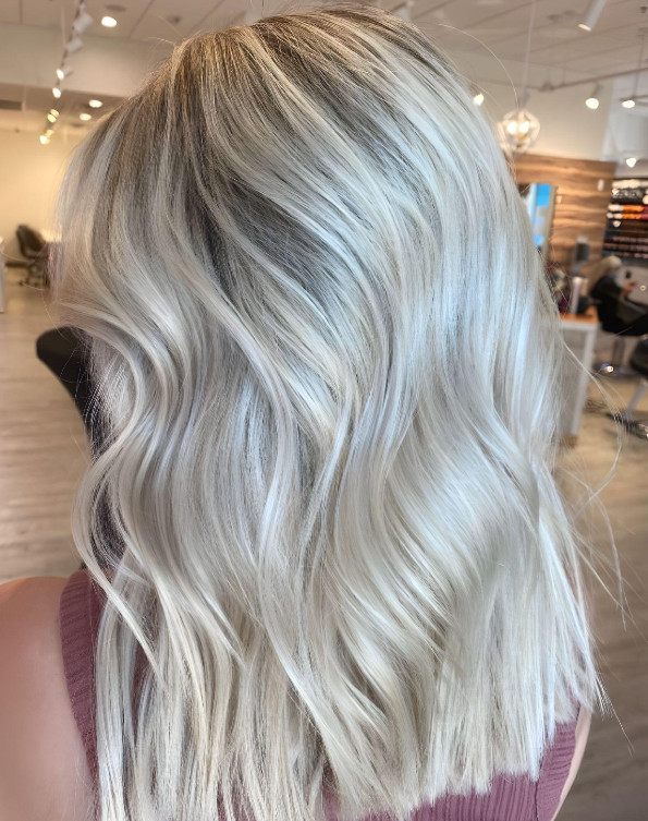 Platinum Lob With Fine Babylights Platinum Lob With Fine Babylights
