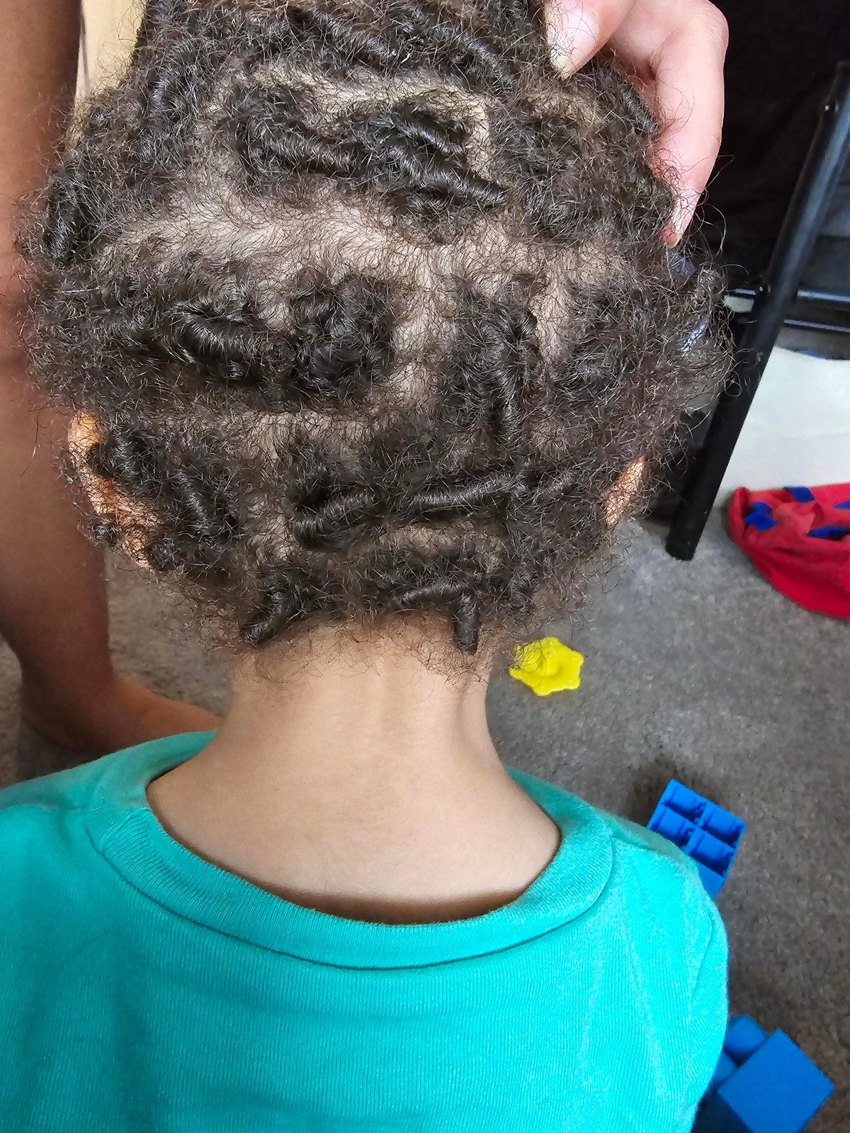 Back View Starter Locs With Clear Partings Back View Starter Locs With Clear Partings — Kids Loc Styles