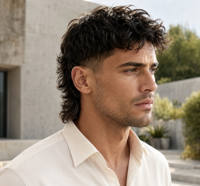 Chin To Shoulder Visual Idea Chin To Shoulder Visual Idea — Modern Mullet