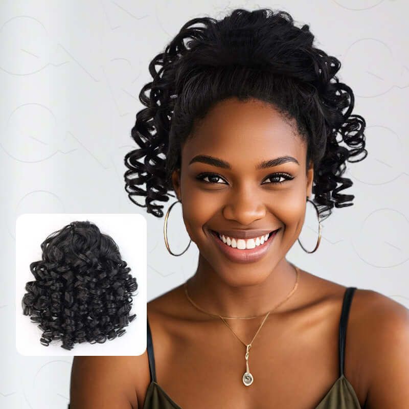 Layered Visual Idea — Ponytail with Extensions