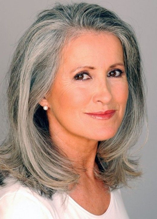 Classic Natural Grey Lob Classic Natural Grey Lob — Hair Color for Older Women