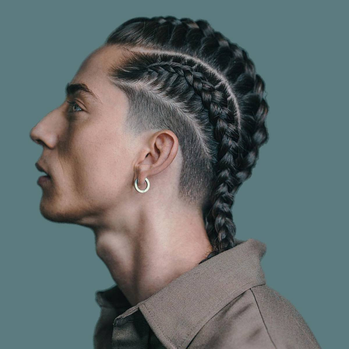 Dark Brown Visual Idea Dark Brown Visual Idea — Braids for Men
