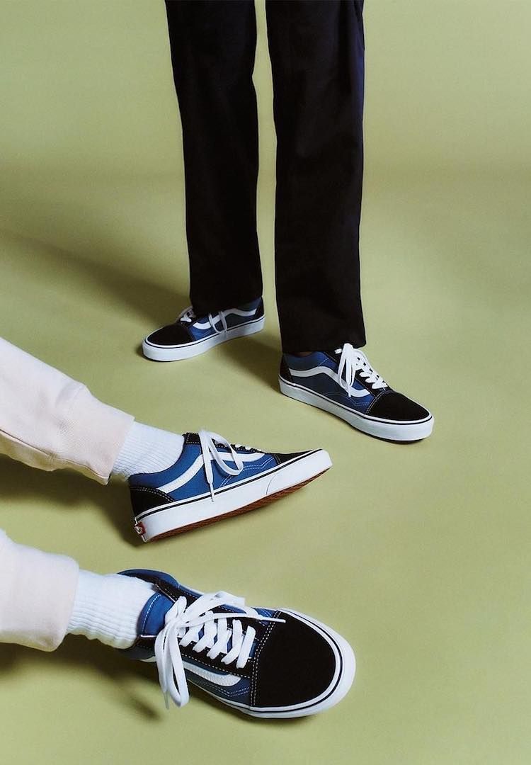 Classic Vans Old Skool with Black Trousers Classic Vans Old Skool with Black Trousers — Vans Outfits