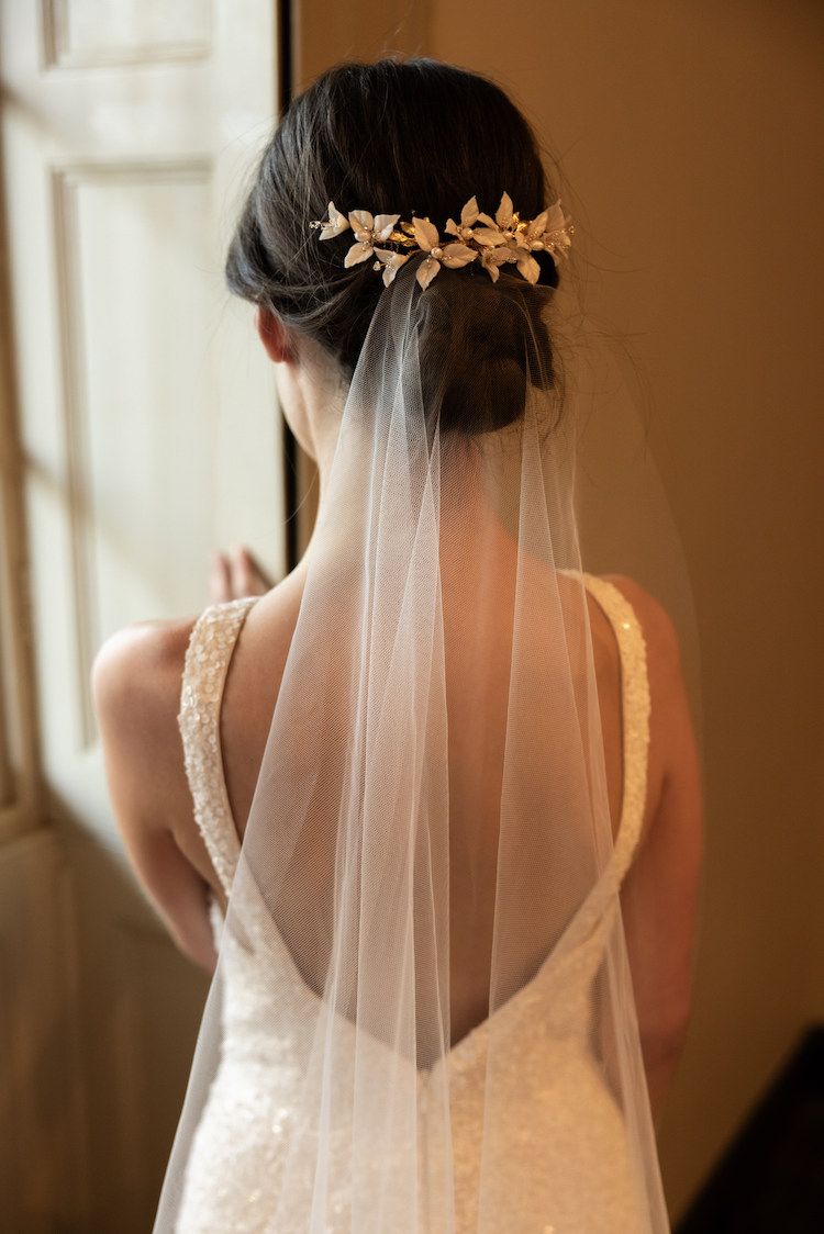 Mid-Back Visual Idea — Wedding Low Bun
