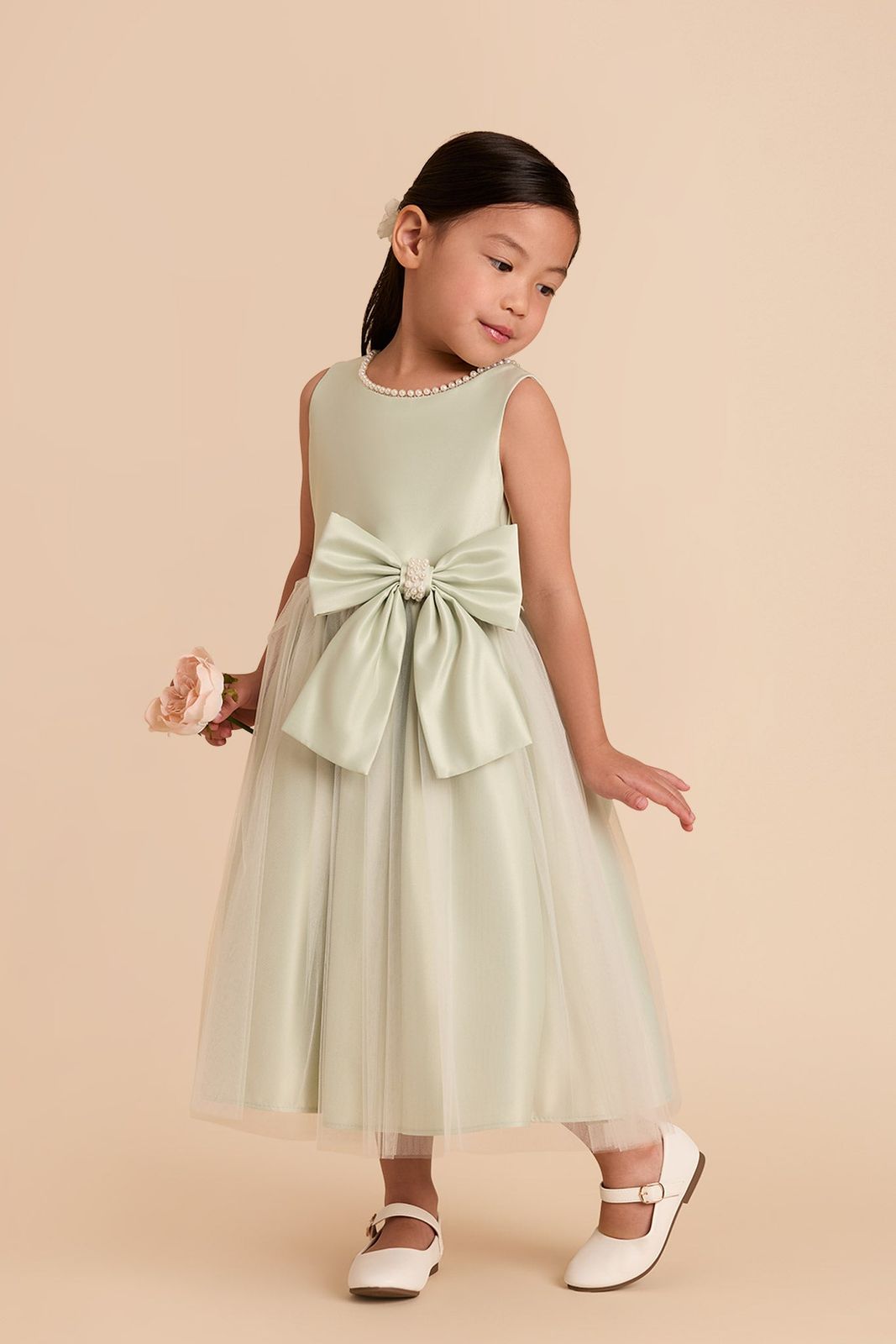 Black Linen-Like Tiered A-Line Dress Black Linen-Like Tiered A-Line Dress — Little Girl Dresses