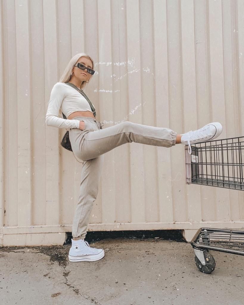 Athleisure Wearability Athleisure Wearability — High Top Converse Outfits