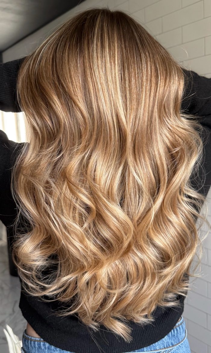 Soft Waves Visual Idea Soft Waves Visual Idea — Honey Balayage