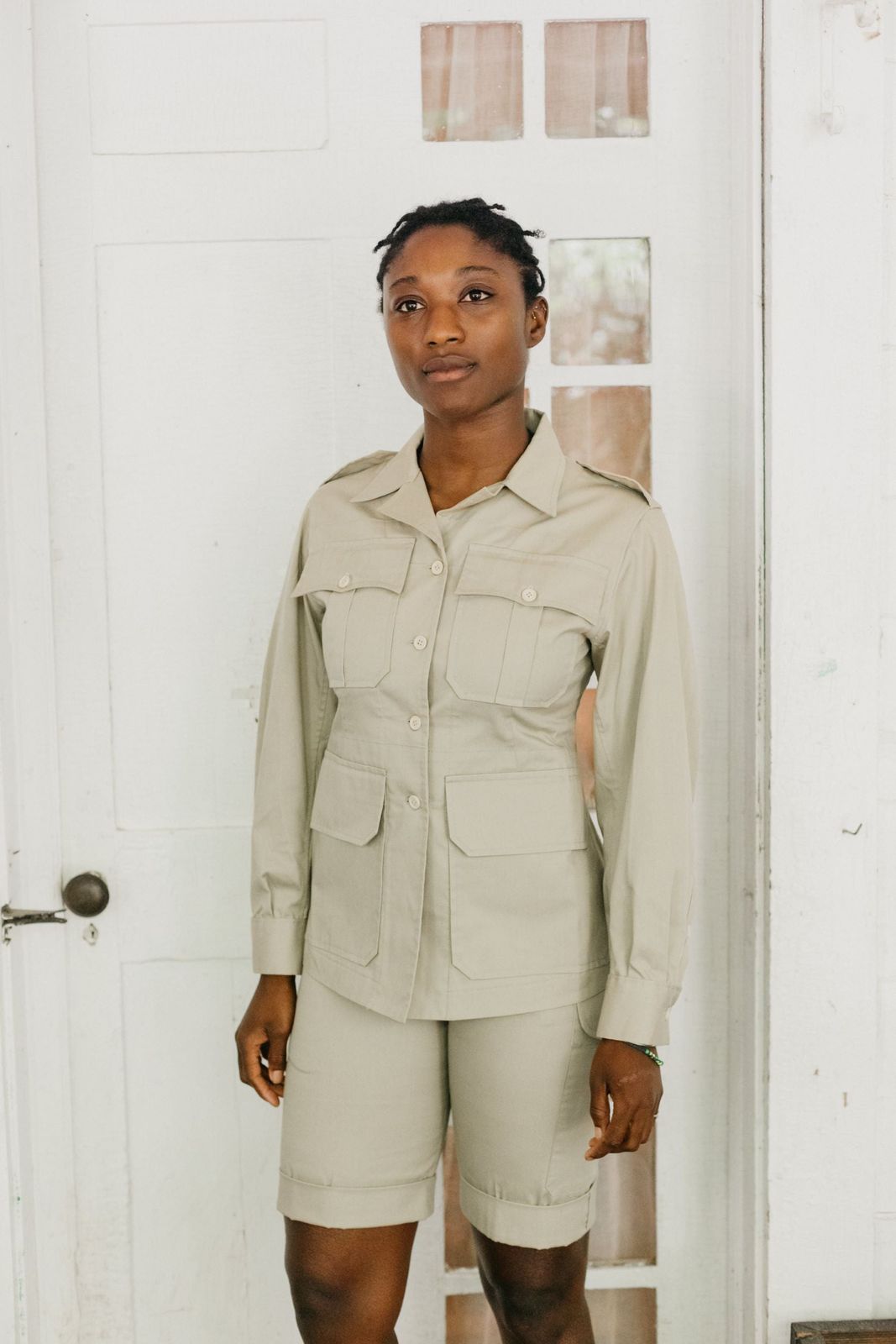 Adventure Chic: The Khaki Safari Set Adventure Chic: The Khaki Safari Set — Australia Outfits