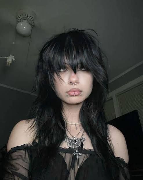Mid-Back Length Visual Idea — Alt Hairstyles