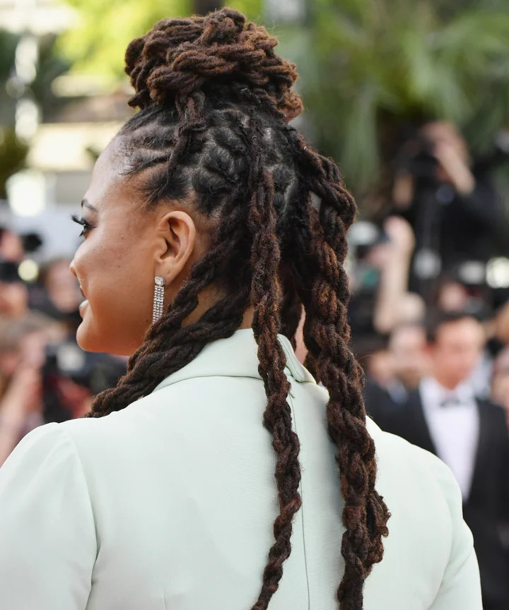 Half-Up Half-Down Twisted Locs Half-Up Half-Down Twisted Locs — Loc Styles for Wedding