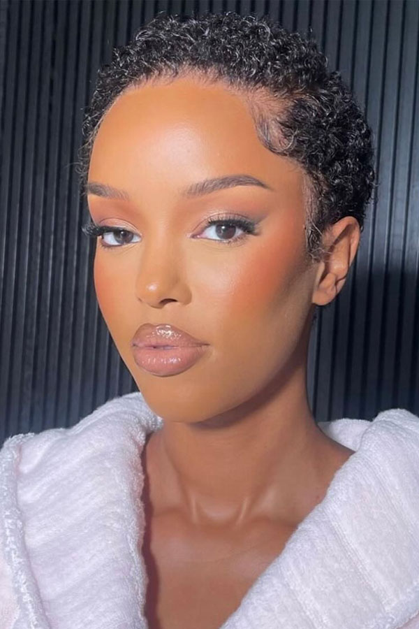 Tapered Pixie Visual Idea Tapered Pixie Visual Idea — Hairstyles for Black Women