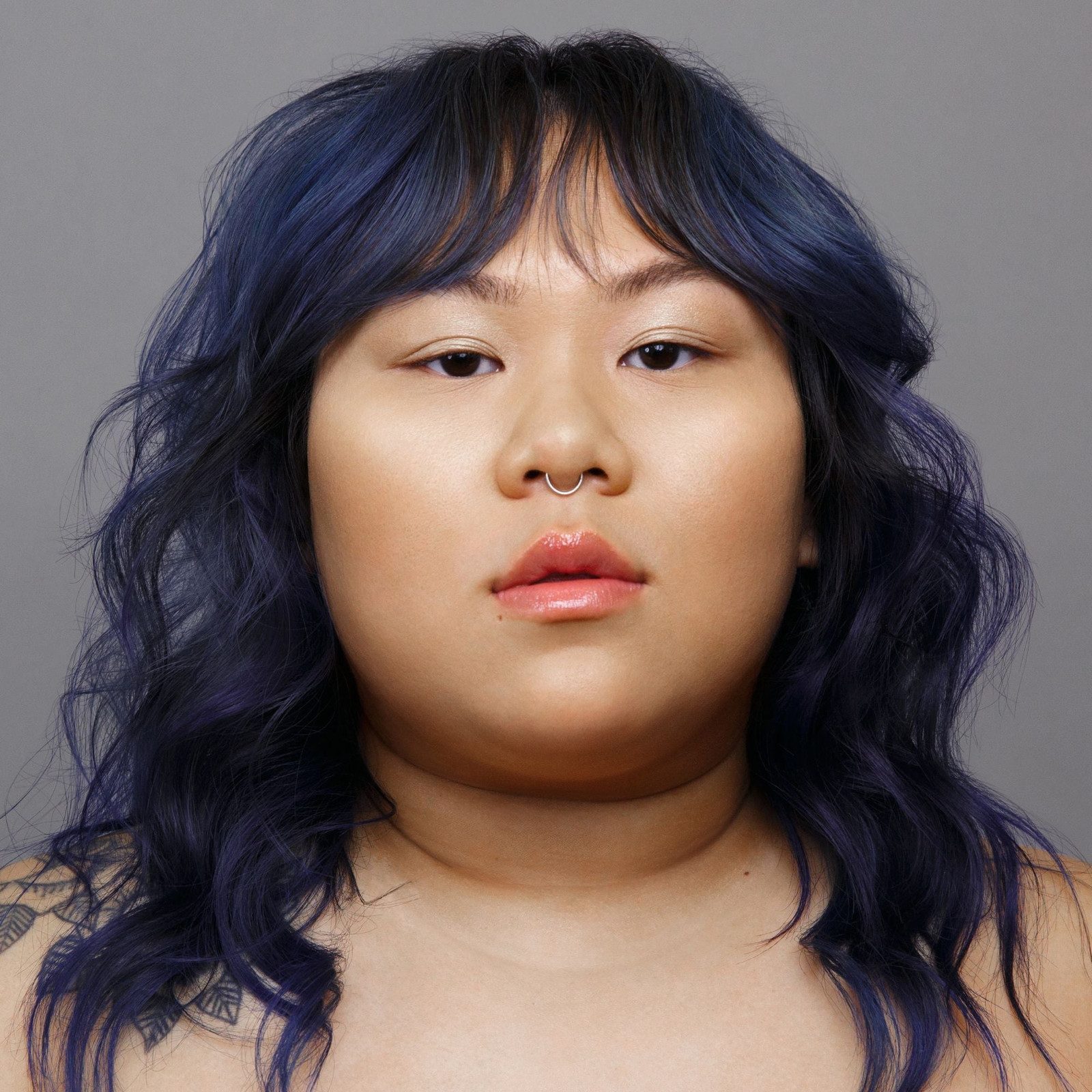 Navy Blue with Purple Undertones Navy Blue with Purple Undertones — Navy Blue Hair