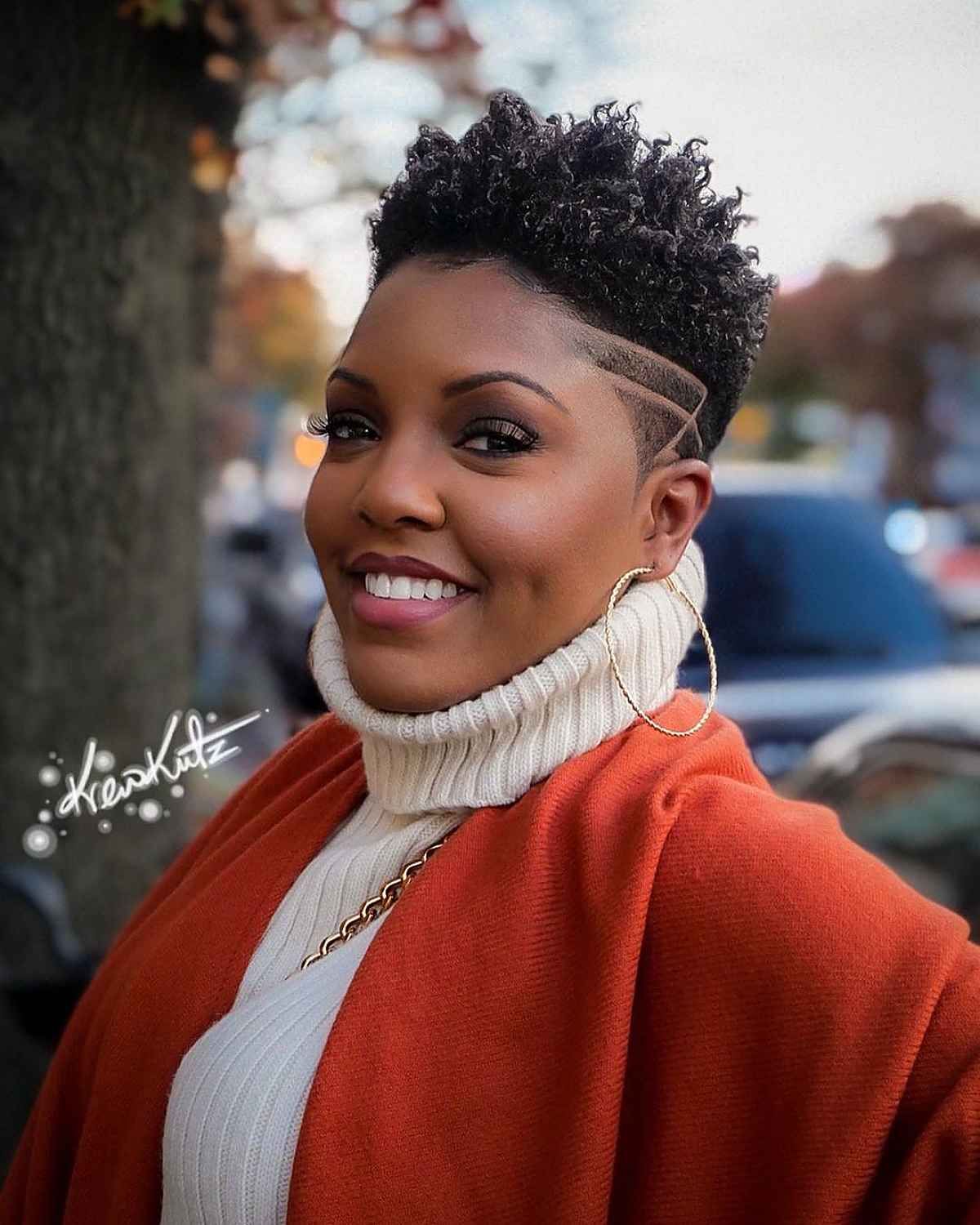 Edgy Pixie With Shaved Sides Edgy Pixie With Shaved Sides — Haircuts for Women