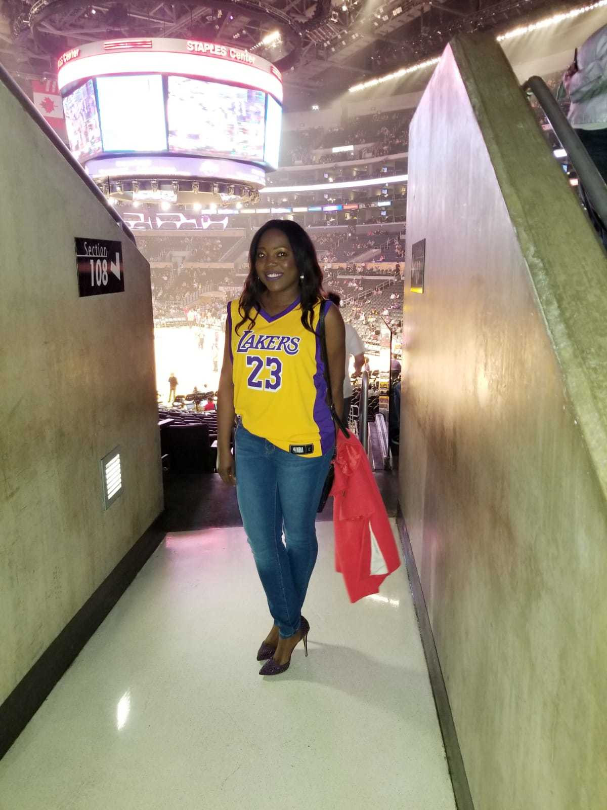 Vibrant Jersey with Jeans and Draped Jacket — Basketball Game Outfits