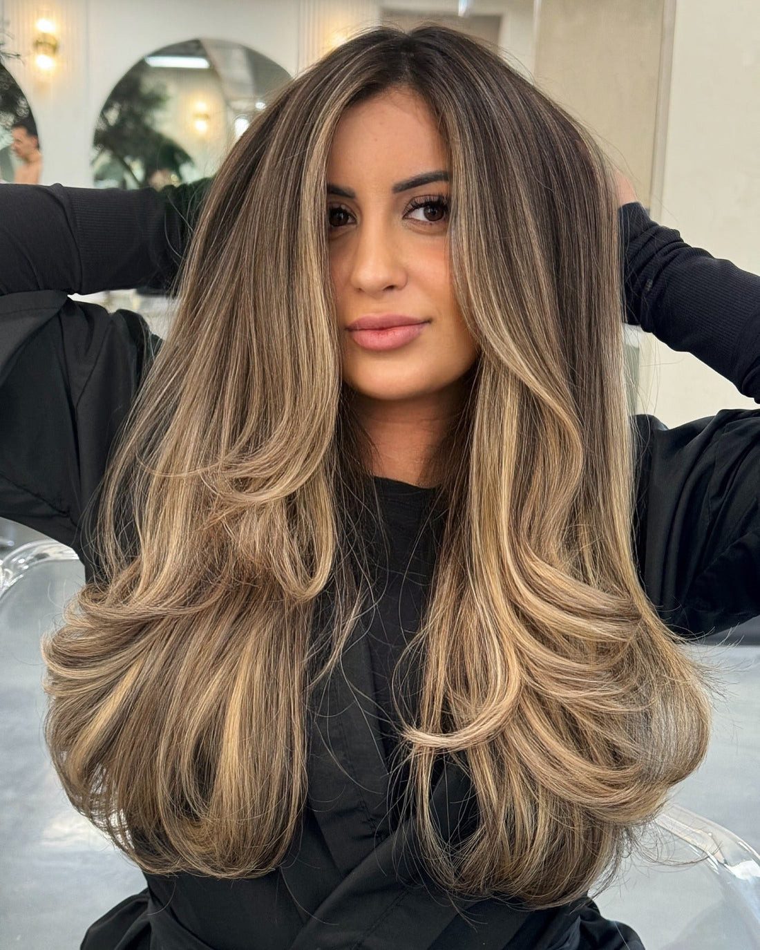 Mid-Back Visual Idea Mid-Back Visual Idea — Golden Brown Hair